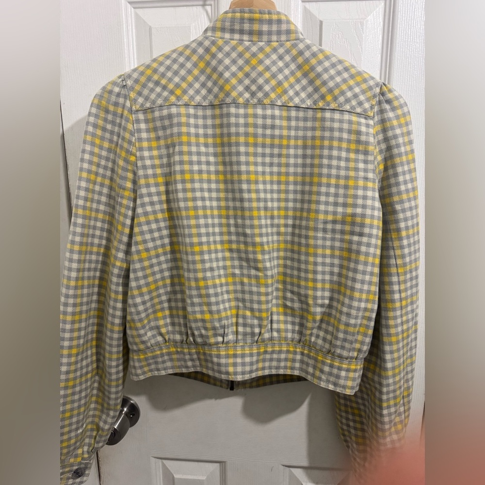 Anthropologie Idra Gingham Jacket - Picture 2 of 6